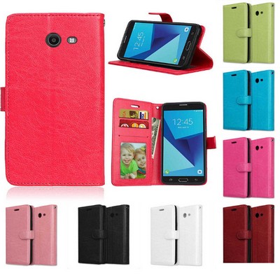 iBank ® Leatherette Case compatible with Galaxy J7 2018