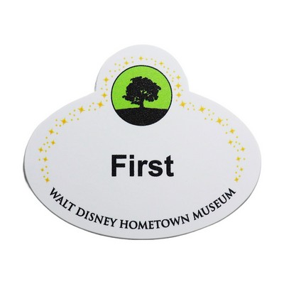 Full Color 50 Mil Name Badge Rectangle w/Bump Full Color (2.5"x3")