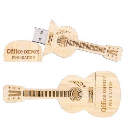 Guitar-Shaped USB Flash Drive (Shorter Prod Time)