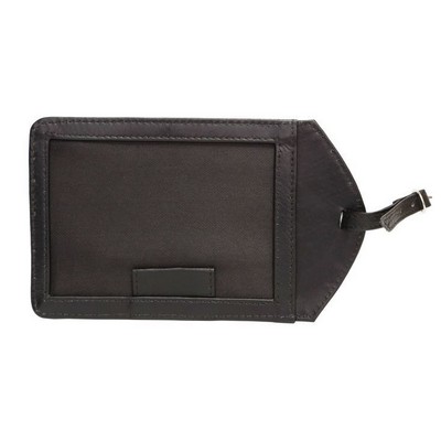 Ashlin® Designer Midnight Black Sunningdale Vegan Golf Score Card Holder