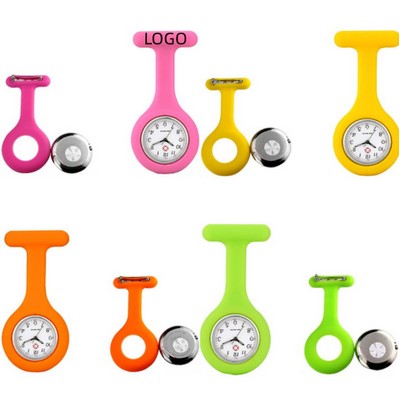 Custom Silicone Rubber Nurse Pocket Watch