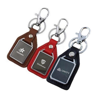 High Quality Leather Car Keychain