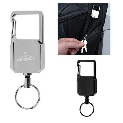 Badge Reel Keychain