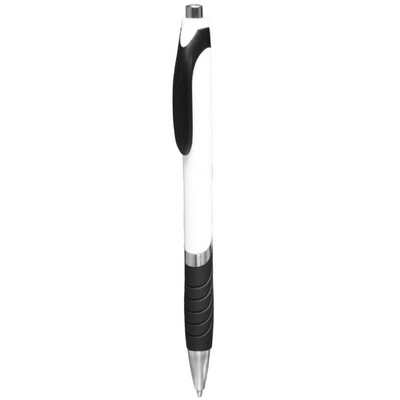 Bright Colors Rubber Grip Ballpoint Pens