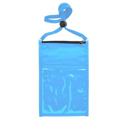 Adjustable Lanyard Neck Wallet - 8.50" x 5.25"