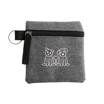 Zippered Coin Pouch (3.75"x4")