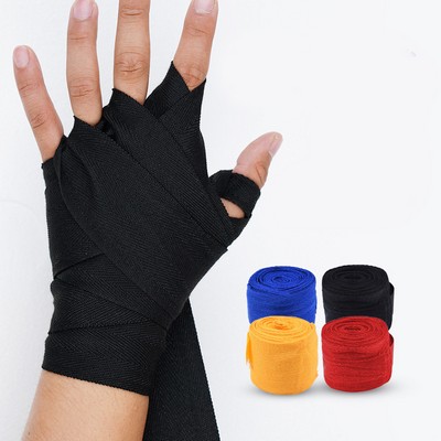 Boxing Hand Wraps 98" Semi-Elastic Hand Wraps for Boxing, MMA, Muay Thai & Martial Arts