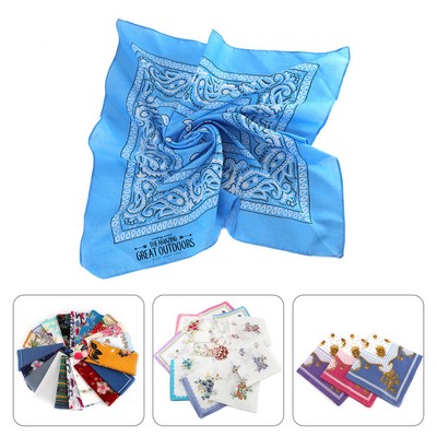 Multifunctional Cotton Square Bandana