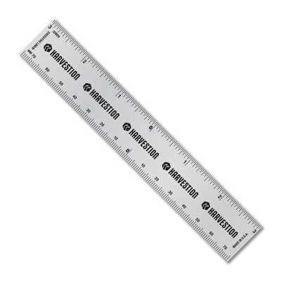 6" Aluminum Ruler with Center Finding Scales