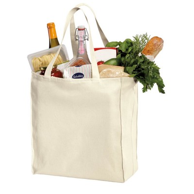 Port Authority® Ideal Twill Over-the-Shoulder Grocery Tote