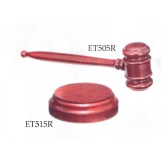 Walnut Gavel Base (gavel not included) - 4.5" x 12"