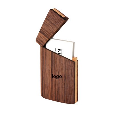 Black Walnut Business Card Holder