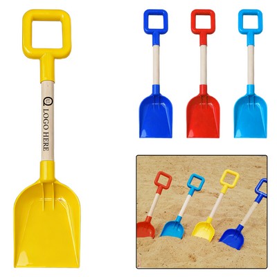 Kids' Plastic Sand Shovel W/ Wood Connector