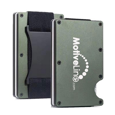 Aluminum RFID Blocking Credit Card Holder