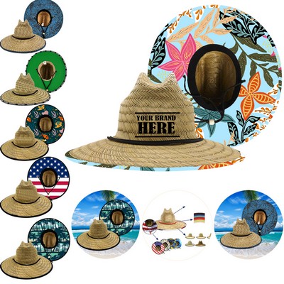 Lifeguard Straw Hat