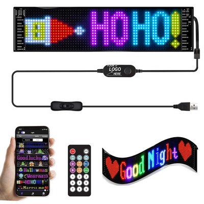 Programmable LED Signs Flexible Message Display