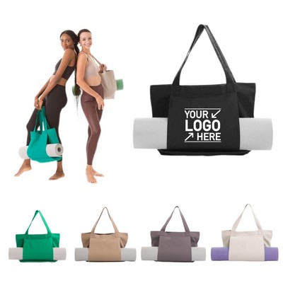 Yoga Canvas Tote Bag