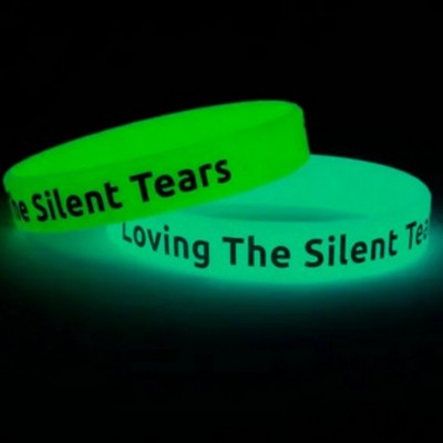 Glow In The Dark Silicone Wristbands