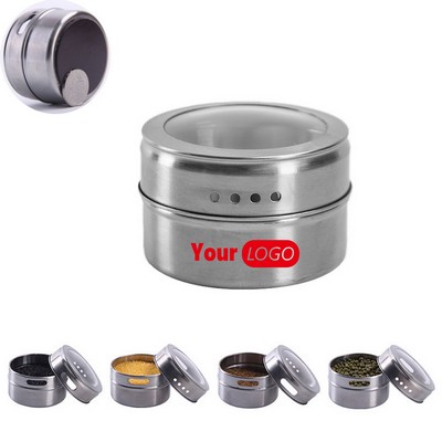 Magnetic Stainless Steel Spice Jar