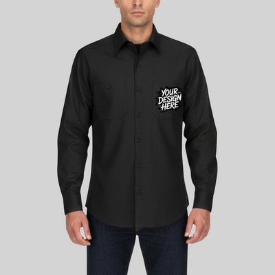 Red Kap® Long Sleeve Industrial Work Shirt - 2XLR