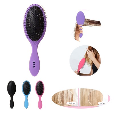 Custom Soft Bristles Gentle Wet Detangler Hair Brush