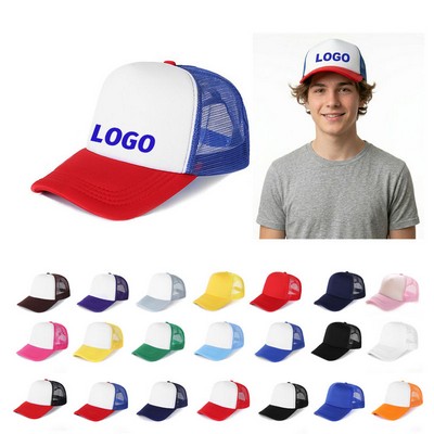 Foam Mesh Trucker Cap