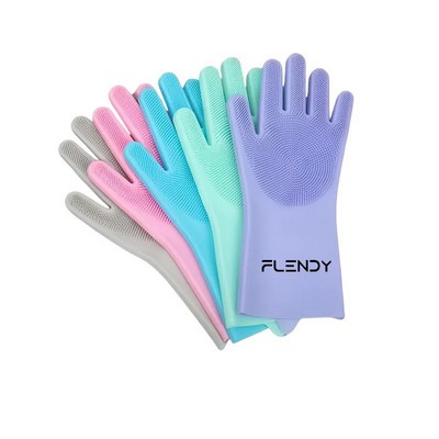 Practical Durable Versatile Silicone Cleaning Gloves