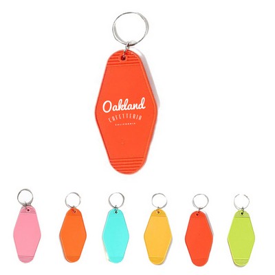 Travel Motel Keychain