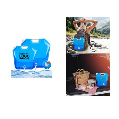 Collapsible Water Container Portable Storage Bag with Spigot