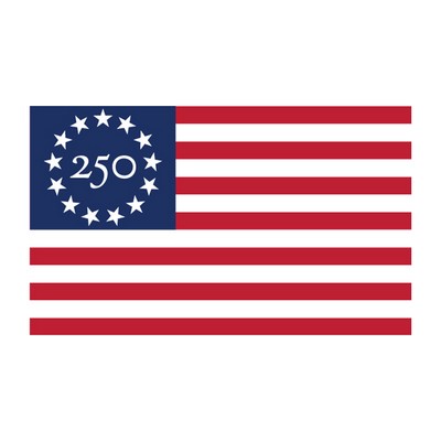 Betsy Ross 250 Flag - 3x5
