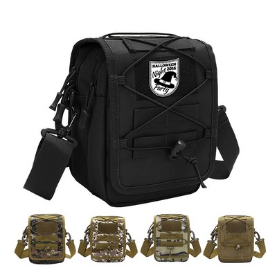Small Tactical Canvas Messenger Bag