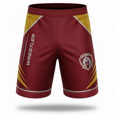 Men's Dye Sublimated MMA Wresling Shorts 260GSM