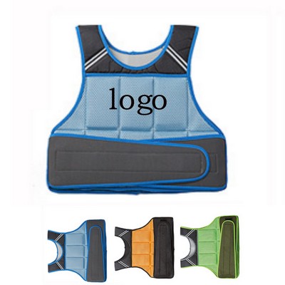 Adjustable Weighted Vest For Training Resistance