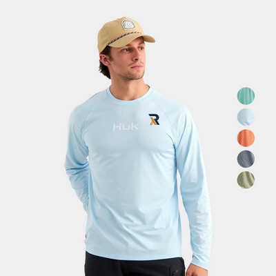 Huk® Men's Ultra-Light Fishing Top with Custom Logo with Custom Logo