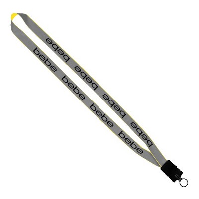 3/4" Reflective Lanyard with Buckle Release