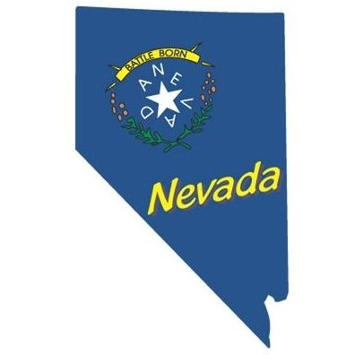 Nevada Battle Born Magnet w/ Full Magnetic Back (4 Square Inch)