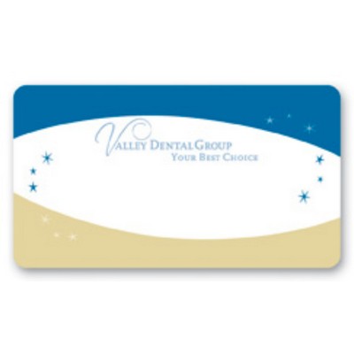 Full Color 50 Mil Name Badge (1.75"X3.125") Rectangle