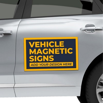 Custom Car Sign Magnets