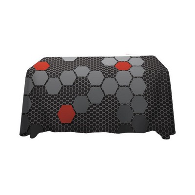 4' Open Back Table Throw - 3 SIDED