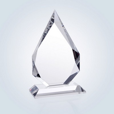 Prestige Flame Award, Small (4"x6-3/4"H)