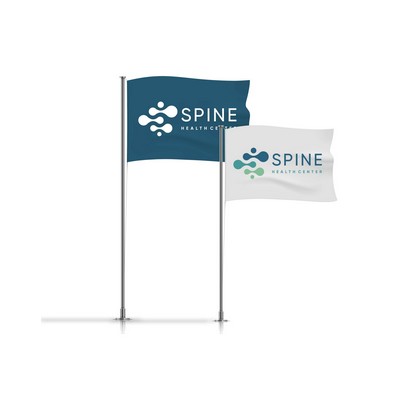 Flag Single Sided (2' x 3ft) - Custom