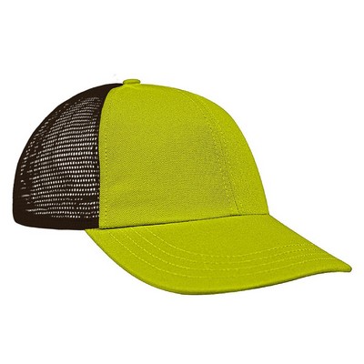 Contrast Mesh Meshback Velcro® Dad Hat