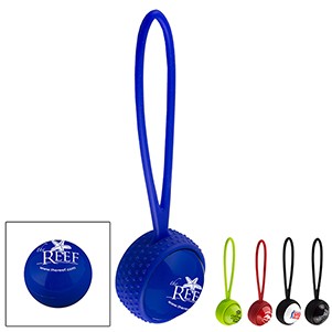 "Camilla" Vanilla Scented Lip Moisturizer Ball w/Leash Strap