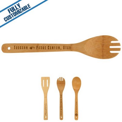 Bamboo Salad Spoon (12")
