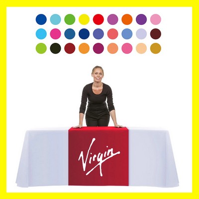 6' Full Color Table Throw - PRICE BUSTER