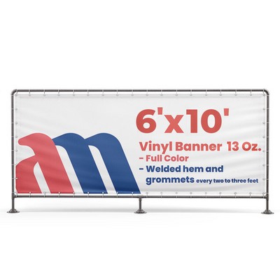 Banner 6'x10' Vinyl 13 Oz. Full Color