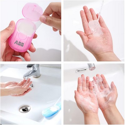 Disposable Soap Paper Flakes for Travel Outdoor