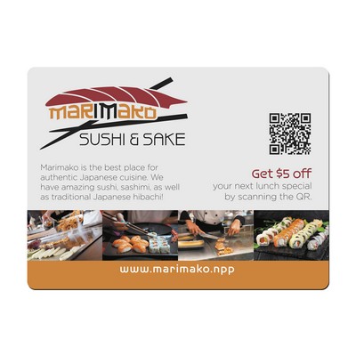 Good Value™ 19" X 14" 2.5MM Hard Surface Heavy-Duty Counter Mat
