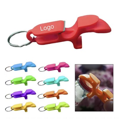 4" 1 Shotgun Keychain Bottle Opener