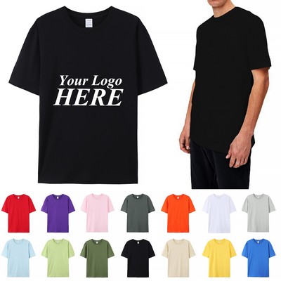 Pure Cotton Unisex Summer Short Sleeves